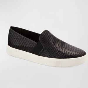 Black Vince Bare Slip On Casual Sneaker Shoes